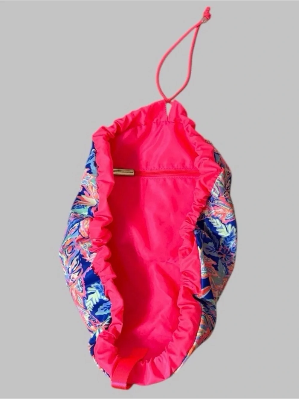 Lilly Pulitzer Drawstring Costal Cosmetic Bag